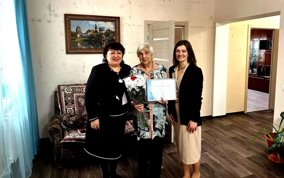 В гостях у Валентины Павловны Винидиктовой